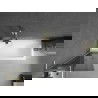 Paravan de cadă Mexen Next L cu 1 panou 60 x 150 cm, grafit, auriu periat - 895-060-000-03-40-55