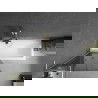 Mexen Next L paravan de baie cu 1 canat 80 x 150 cm, grafit, auriu periat - 895-080-000-03-40-55