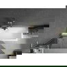 Mexen Next L panou pentru cadă cu 1 canat 90 x 150 cm, grafit, auriu periat - 895-090-000-03-40-55