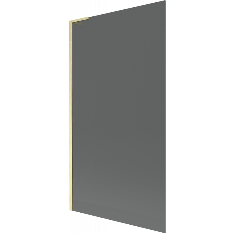 Mexen Next L paravan de baie 1-panou 100 x 150 cm, grafit, auriu periat - 895-100-000-03-40-55