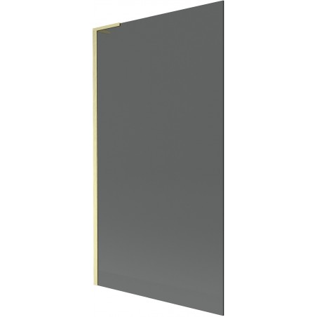 Mexen Next L paravan de baie 1-panou 100 x 150 cm, grafit, auriu periat - 895-100-000-03-40-55