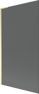 Mexen Next L paravan de baie 1-panou 100 x 150 cm, grafit, auriu periat - 895-100-000-03-40-55