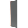 Paravan cadă Mexen Next L 1-panou 60 x 150 cm, grafit, aur roz - 895-060-000-03-40-60