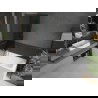 Mexen Next L paravan de baie cu 1 panou 90 x 150 cm, grafit, aur roz - 895-090-000-03-40-60