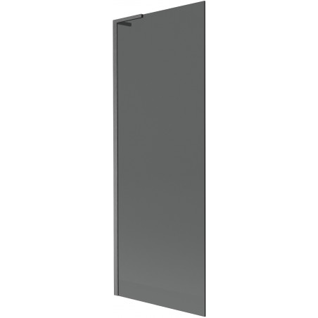 Paravan cadă Mexen Next L 1-canată 70 x 150 cm, grafit, gri armat periat - 895-070-000-03-40-66