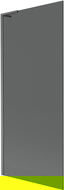 Mexen Next L paravan de baie cu 1 panou 80 x 150 cm, grafit, gri pistol periat - 895-080-000-03-40-66