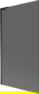Mexen Next L paravan de baie cu 1 canat 100 x 150 cm, grafit, negru - 895-100-000-03-40-70