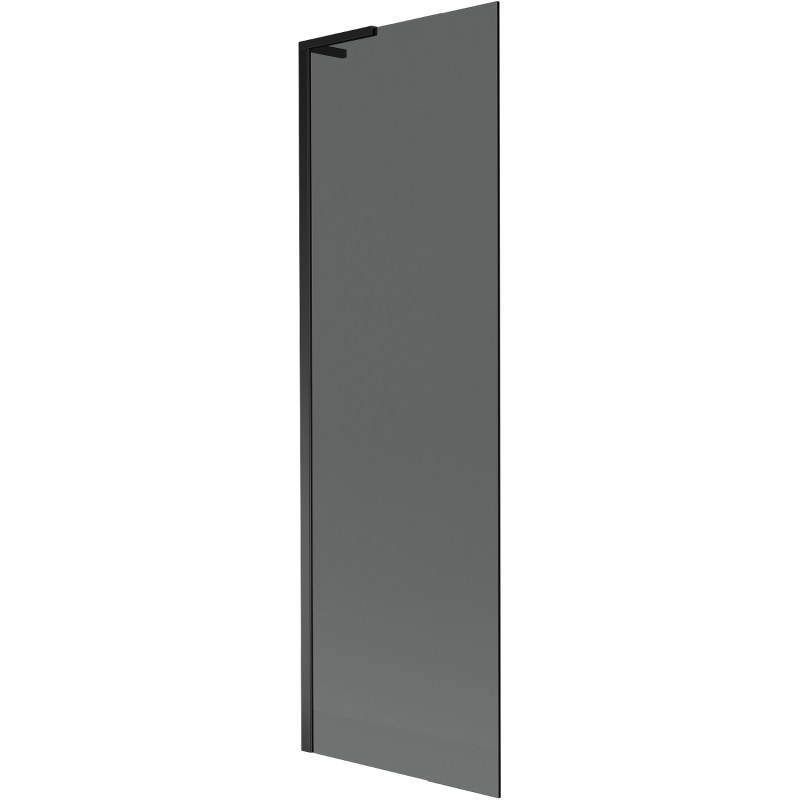 Mexen Next L paravan pentru cadă 1-canatură 60 x 150 cm, grafit, negru - 895-060-000-03-40-70