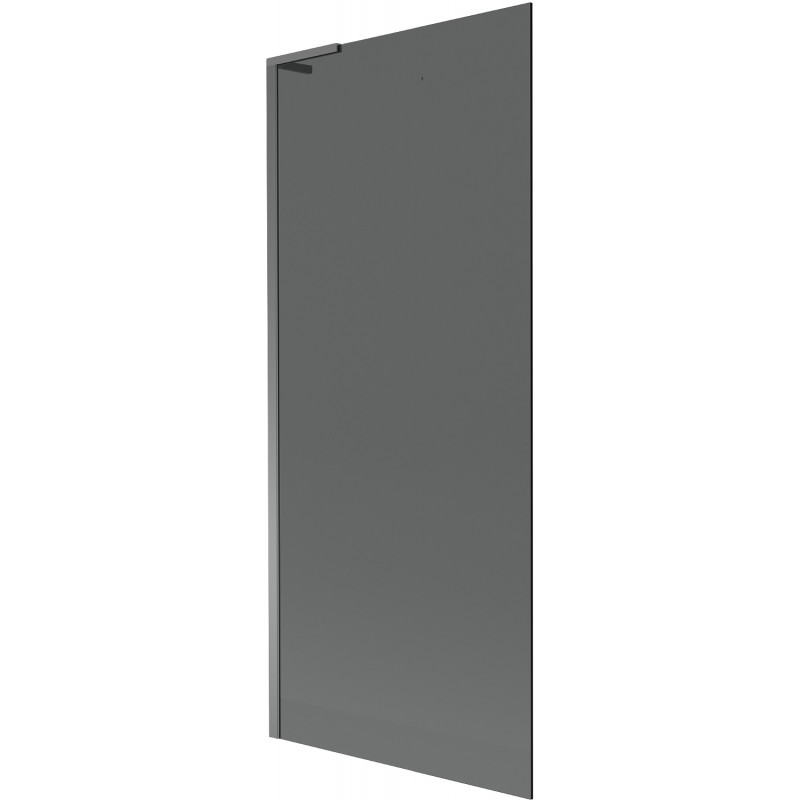 Mexen Next L fürdőkád paraván 1-szárnyú 80 x 150 cm, grafit, gun metal - 895-080-000-03-40-95