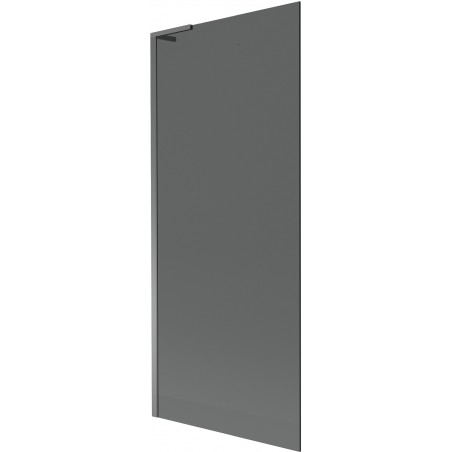 Mexen Next L fürdőkád paraván 1-szárnyú 80 x 150 cm, grafit, gun metal - 895-080-000-03-40-95