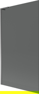 Mexen Next L paravan cadă 1-bucată 100 x 150 cm, grafit, gun metal - 895-100-000-03-40-95