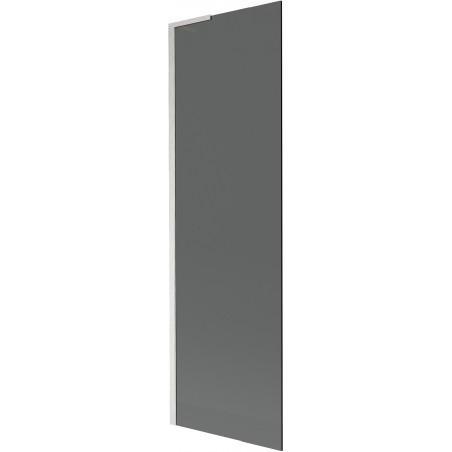 Mexen Next L paravan de cadă 1-canat 60 x 150 cm, grafit, nichel periat - 895-060-000-03-40-97
