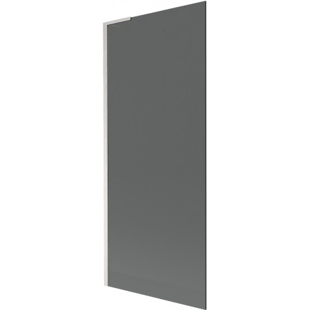 Mexen Next L paravan de baie 1-canat 80 x 150 cm, grafit, nichel periat - 895-080-000-03-40-97