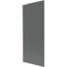 Mexen Next L paravan de baie 1-canat 80 x 150 cm, grafit, nichel periat - 895-080-000-03-40-97