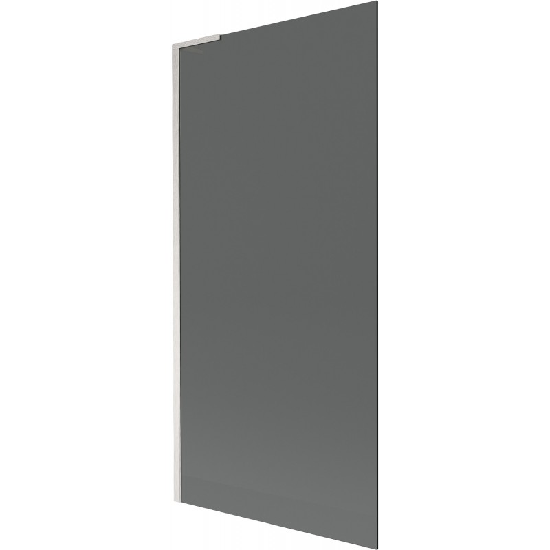 Mexen Next L paravan de cadă 1-canat 90 x 150 cm, grafit, nichel periat - 895-090-000-03-40-97