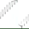 Mexen Next L kádparaván, 1-szárnyú, 50 x 150 cm, fekete minta, króm - 895-050-000-03-70-01