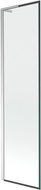 Mexen Next L paravan de cadă cu 1 panou 50 x 150 cm, ramă neagră, crom - 895-050-000-03-70-01