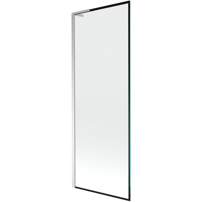 Mexen Next L paravan de cadă 1-batant 70 x 150 cm, model negru, crom - 895-070-000-03-70-01