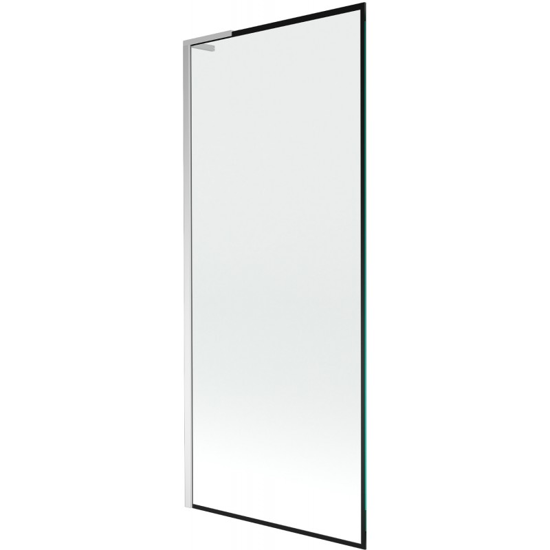 Mexen Next L paravan cadă 1-canată 80 x 150 cm, model negru, crom - 895-080-000-03-70-01