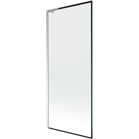 Mexen Next L paravan cadă 1-canată 80 x 150 cm, model negru, crom - 895-080-000-03-70-01