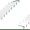 Mexen Next L paravan de cadă, 1 panou 70 x 150 cm, model negru, alb - 895-070-000-03-70-20