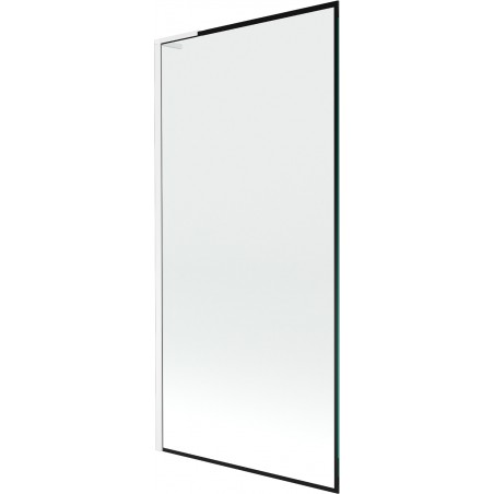 Mexen Next L paravan cadă 1-canat 90 x 150 cm, model negru, alb - 895-090-000-03-70-20