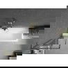 Paravan baie Mexen Next L 1-foaie 50 x 150 cm, model negru, auriu - 895-050-000-03-70-50