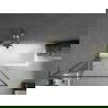 Mexen Next L paravan cadă 1-batant 90 x 150 cm, model negru, auriu - 895-090-000-03-70-50