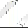 Mexen Next L paravan de baie 1-canat 70 x 150 cm, model negru, auriu periat - 895-070-000-03-70-55
