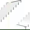 Mexen Next L paravan cadă 1-canată 100 x 150 cm, model negru, auriu periat - 895-100-000-03-70-55