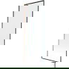 Mexen Next L paravan de baie 1-canat 70 x 150 cm, model negru, aur roz - 895-070-000-03-70-60