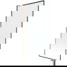 Paravan cadă Mexen Next L cu 1 panou 80 x 150 cm, model negru, aur roz - 895-080-000-03-70-60