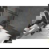 Mexen Next L panou de cadă 1-canat 90 x 150 cm, model negru, aur roz - 895-090-000-03-70-60