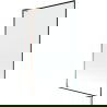Paravan cadă Mexen Next L cu 1 canat 100 x 150 cm, model negru, aur roz - 895-100-000-03-70-60