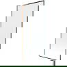 Mexen Next L paravan cadă 1-canat 80 x 150 cm, model negru, cupru periat - 895-080-000-03-70-65