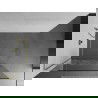 Mexen Kioto L Panou de duș Walk-in 90 x 200 cm, model alb, auriu - 800-090-103-50-85