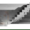 Mexen Kioto L perete duș Walk-in 80 x 200 cm, model alb, cupru periat - 800-080-103-65-85
