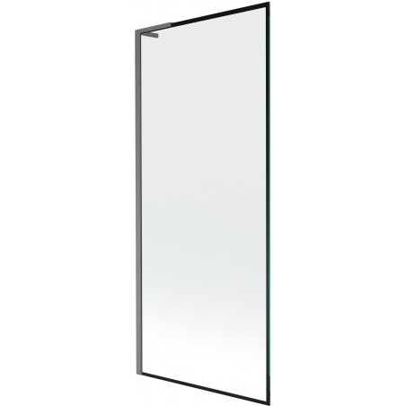 Mexen Next L paravan de baie 1-panou 80 x 150 cm, model negru, gri armă periat - 895-080-000-03-70-66