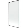 Mexen Next L paravan cadă 1-foaie 90 x 150 cm, model negru, negru - 895-090-000-03-70-70