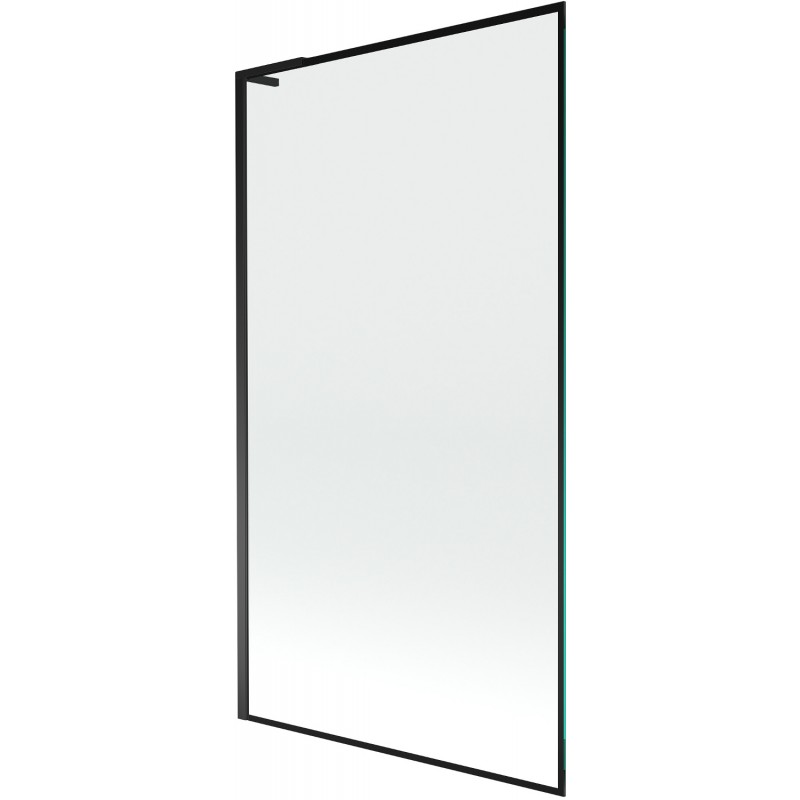 Mexen Next L paravan de cadă cu 1 panou 100 x 150 cm, ramă neagră, negru - 895-100-000-03-70-70