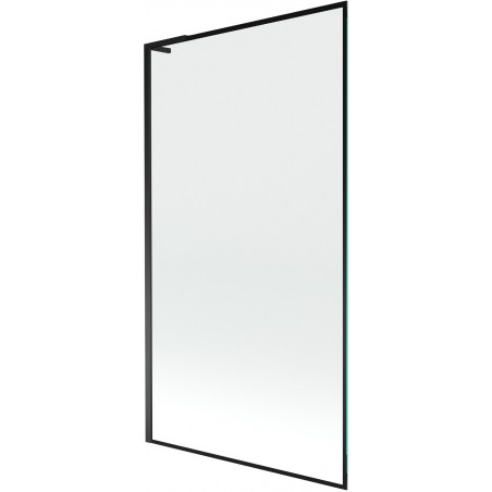 Mexen Next L paravan de cadă cu 1 panou 100 x 150 cm, ramă neagră, negru - 895-100-000-03-70-70