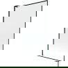 Mexen Next L 1-szárnyú fürdőkád paraván 100 x 150 cm, fekete minta, fekete - 895-100-000-03-70-70