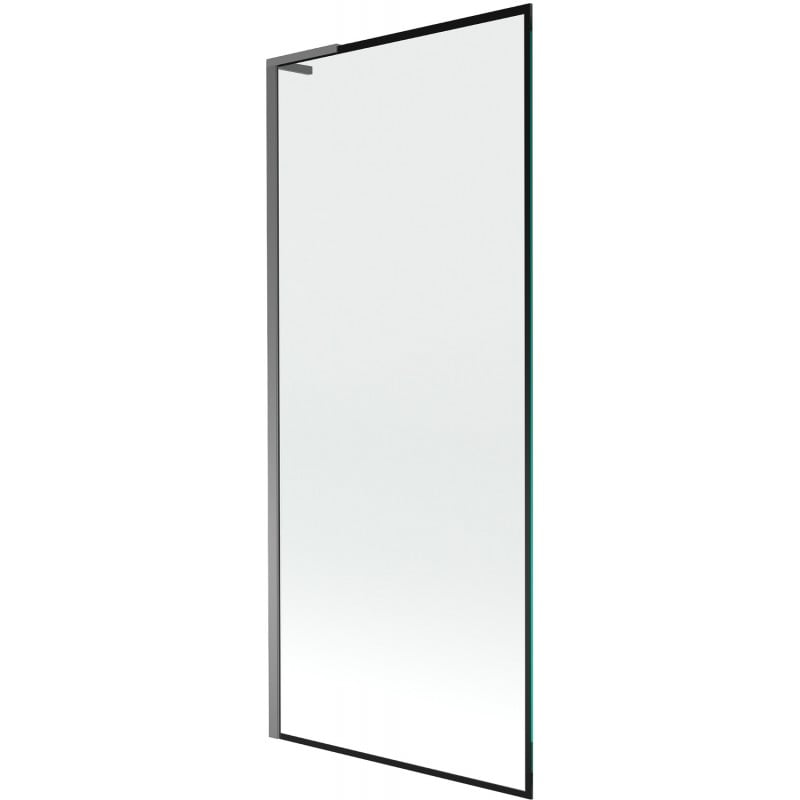 Mexen Next L paravan de cadă 1-batant 80 x 150 cm, model negru, metal pistol - 895-080-000-03-70-95