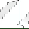Mexen Next L paravan de cadă 1-batant 80 x 150 cm, model negru, metal pistol - 895-080-000-03-70-95