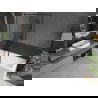 Mexen Next L paravan de baie 1-canat 100 x 150 cm, model negru, gun metal - 895-100-000-03-70-95