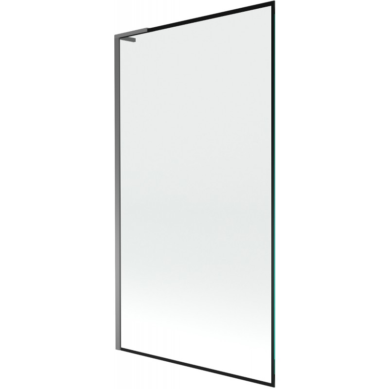 Mexen Next L paravan de baie cu 1 canat 100 x 150 cm, ramă neagră, gun metal - 895-100-000-03-70-95