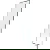 Paravan de cadă Mexen Next L cu 1-canată 50 x 150 cm, model negru, nichel periat - 895-050-000-03-70-97