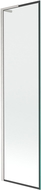 Mexen Next L paravan cadă cu 1 canat 50 x 150 cm, ramă neagră, nichel periat - 895-050-000-03-70-97