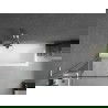 Mexen Next L paravan de cadă cu 1 ușă 70 x 150 cm, model negru, nichel periat - 895-070-000-03-70-97