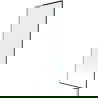 Mexen Next L paravan de cadă cu 1 ușă 70 x 150 cm, model negru, nichel periat - 895-070-000-03-70-97